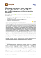 Cost–benefit analysis of a virtual power plant including solar PV, flow battery, heat pump, and demand management: A Western Australian case study
