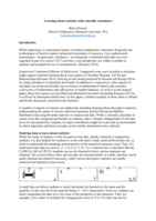 Learning about statistics with scientific calculators