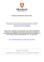 Publication models in a changing environment: bibliometric analysis of books and book chapters using publications by Surrey Beatty & Sons