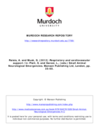 Respiratory and cardiovascular support