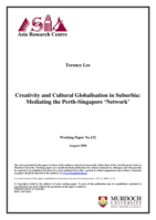 Creativity and cultural globalisation in suburbia: Mediating the Perth-Singapore network
