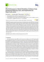 The performance of stock portfolios: Evidence from analysing Malaysia case, and implication for open innovation