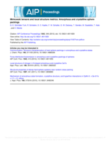 Minkowski tensors and local structure metrics: Amorphous and crystalline sphere packings