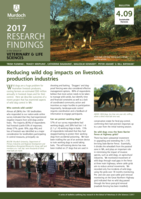 Reducing wild dog impacts on livestock production industries