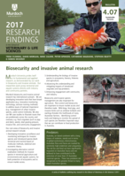 Biosecurity and invasive animal research