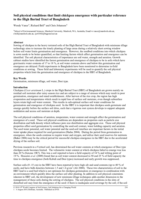 Soil physical conditions that limit chickpea emergence with particular reference to the High Barind Tract of Bangladesh