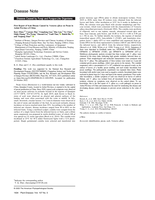 First Report of Scab Disease Caused by Venturia effusa on Pecan in Anhui Province of China