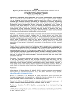 Exploring student motivation to undertake clinical placement overseas: a link to achieving successful learning outcomes