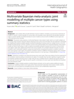 Multivariate Bayesian meta-analysis: joint modelling of multiple cancer types using summary statistics