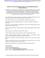 SARS-CoV-2 Infection Biomarkers Reveal an Extended RSAD2 Dependant Metabolic Pathway