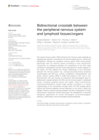 Bidirectional crosstalk between the peripheral nervous system and lymphoid tissues/organs