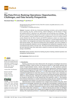 Big data-driven banking operations: Opportunities, challenges, and data security perspectives