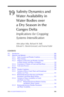 Salinity Dynamics and Water Availability in Water Bodies over a Dry Season in the Ganges Delta: Implications for Cropping Systems Intensification