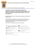 Taxonomic review of the genus Dasycercus (Dasyuromorphia: Dasyuridae) using modern and subfossil material; and the description of three new species