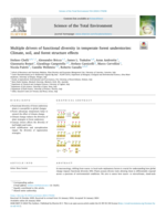 Multiple drivers of functional diversity in temperate forest understories: Climate, soil, and forest structure effects