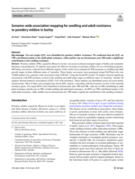 Genome-wide association mapping for seedling and adult resistance to powdery mildew in barley