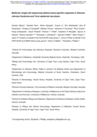 Multiomic single-cell sequencing defines tissue-specific responses in Stevens-Johnson Syndrome and Toxic epidermal necrolysis