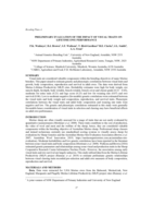 PRELIMINARY EVALUATION OF THE IMPACT OF VISUAL TRAITS ON LIFETIME EWE PERFORMANCE