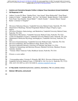Cytokine and Chemokine Receptor Profiles in Adipose Tissue Vasculature Unravel Endothelial Cell Responses in HIV