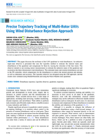 Precise Trajectory Tracking of Multi-Rotor UAVs using Wind Disturbance Rejection Approach