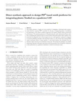 Direct synthesis approach to design PDμ based smith predictor for integrating plants: Studied on a quadrotor UAV