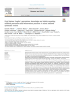 First Nations Peoples’ perceptions, knowledge and beliefs regarding stillbirth prevention and bereavement practices: a mixed methods systematic review