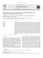 Ectoparasites of the critically endangered green sawfish Pristis zijsron and sympatric elasmobranchs in Western Australia