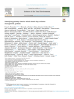 Identifying priority sites for whale shark ship collision management globally