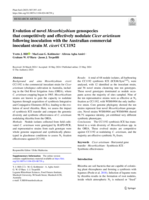 Evolution of novel Mesorhizobium genospecies that competitively and effectively nodulate Cicer arietinum following inoculation with the Australian commercial inoculant strain M. ciceri CC1192