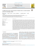 1H NMR spectroscopic characterisation of HepG2 cells as a model metabolic system for toxicology studies