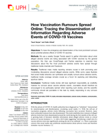 How Vaccination Rumours Spread Online: Tracing the Dissemination of Information Regarding Adverse Events of COVID-19 Vaccines