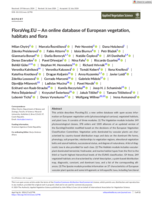FloraVeg . EU — An online database of European vegetation, habitats and flora