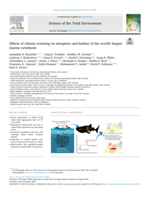 Effects of climate warming on energetics and habitat of the world's largest marine ectotherm