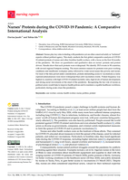 Nurses’ Protests during the COVID-19 Pandemic: A Comparative International Analysis