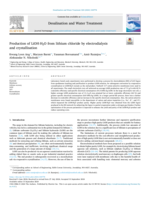 Production of LiOH·H2O from lithium chloride by electrodialysis and crystallisation