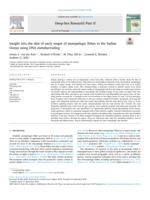Insight into the diet of early stages of mesopelagic fishes in the Indian Ocean using DNA metabarcoding