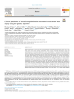Clinical prediction of wound re-epithelisation outcomes in non-severe burn injury using the plasma lipidome