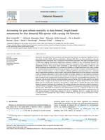Accounting for post-release mortality in data-limited, length-based assessments for four demersal fish species with varying life histories