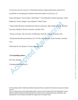 Lactobacillus and Saccharomyces fermentation products impact performance and the fecal microbiome in weanling pigs inoculated with enterotoxigenic Escherichia coli