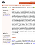 An economic analysis of cell-fencing in semi-arid rangelands