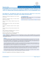 Expandable Screws Can Increase Fixation Strength But Can They Be Removed?  An in-vivo Sheep Study Demonstrating Removal Of A Novel Expandable Screw