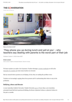 They phone you up during lunch and yell at you’ – why teachers say dealing with parents is the worst part of their job