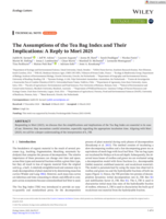 The Assumptions of the Tea Bag Index and Their Implications: A Reply to Mori 2025