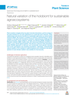 Natural variation of the holobiont for sustainable agroecosystems