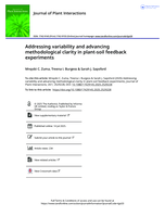 Addressing variability and advancing methodological clarity in plant-soil feedback experiments