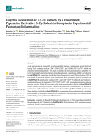 Targeted Restoration of T-Cell Subsets by a Fluorinated Piperazine Derivative β-Cyclodextrin Complex in Experimental Pulmonary Inflammation