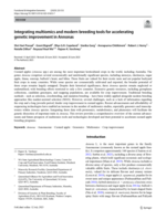Integrating multiomics and modern breeding tools for accelerating genetic improvement in Annonas