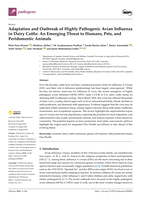 Adaptation and Outbreak of Highly Pathogenic Avian Influenza in Dairy Cattle: An Emerging Threat to Humans, Pets, and Peridomestic Animals