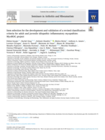 Item selection for the development and validation of a revised classification criteria for adult and juvenile idiopathic inflammatory myopathies: MyoROC project