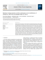 Membrane fouling dynamics and flux optimization in the ultrafiltration of Chlorella sp. MUR 269 and Dunaliella salina CS 744/01